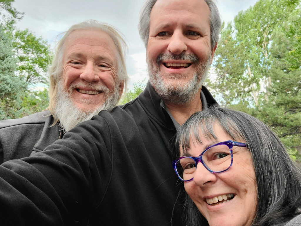 With Barry & Diane Odbert at their home in Fort Collins