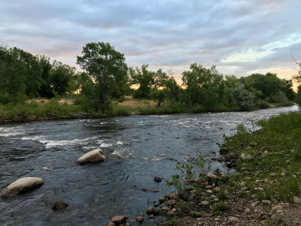 Cache La Poudre River in Fort Collins