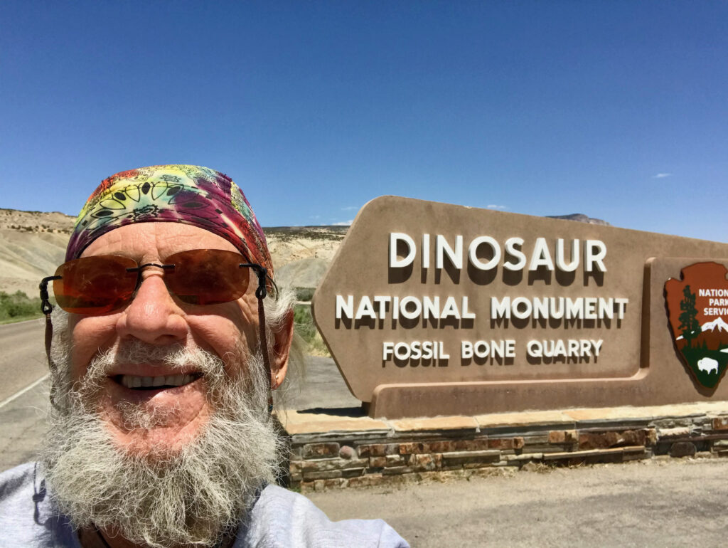 Entrance to ⁨Dinosaur National Monument⁩