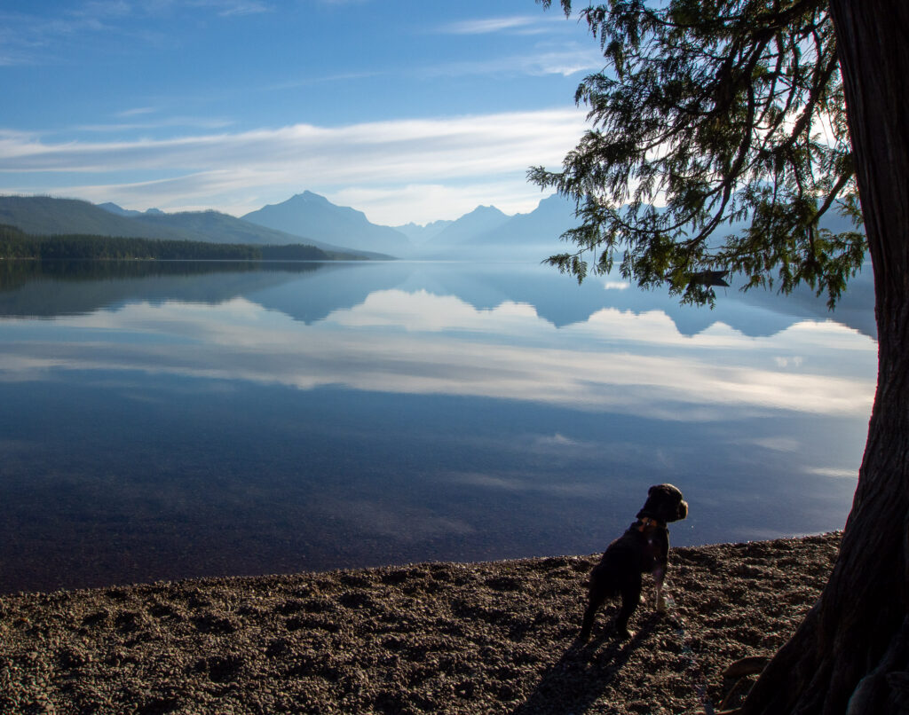 McDonald Lake at Glacier National Park