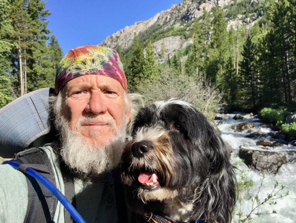 Jake Eddie at Lake Fork Trail near Beartooth Pass