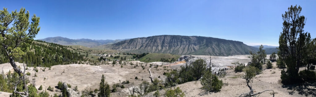 Norris Geyser Basin at Yellowstone National Park
