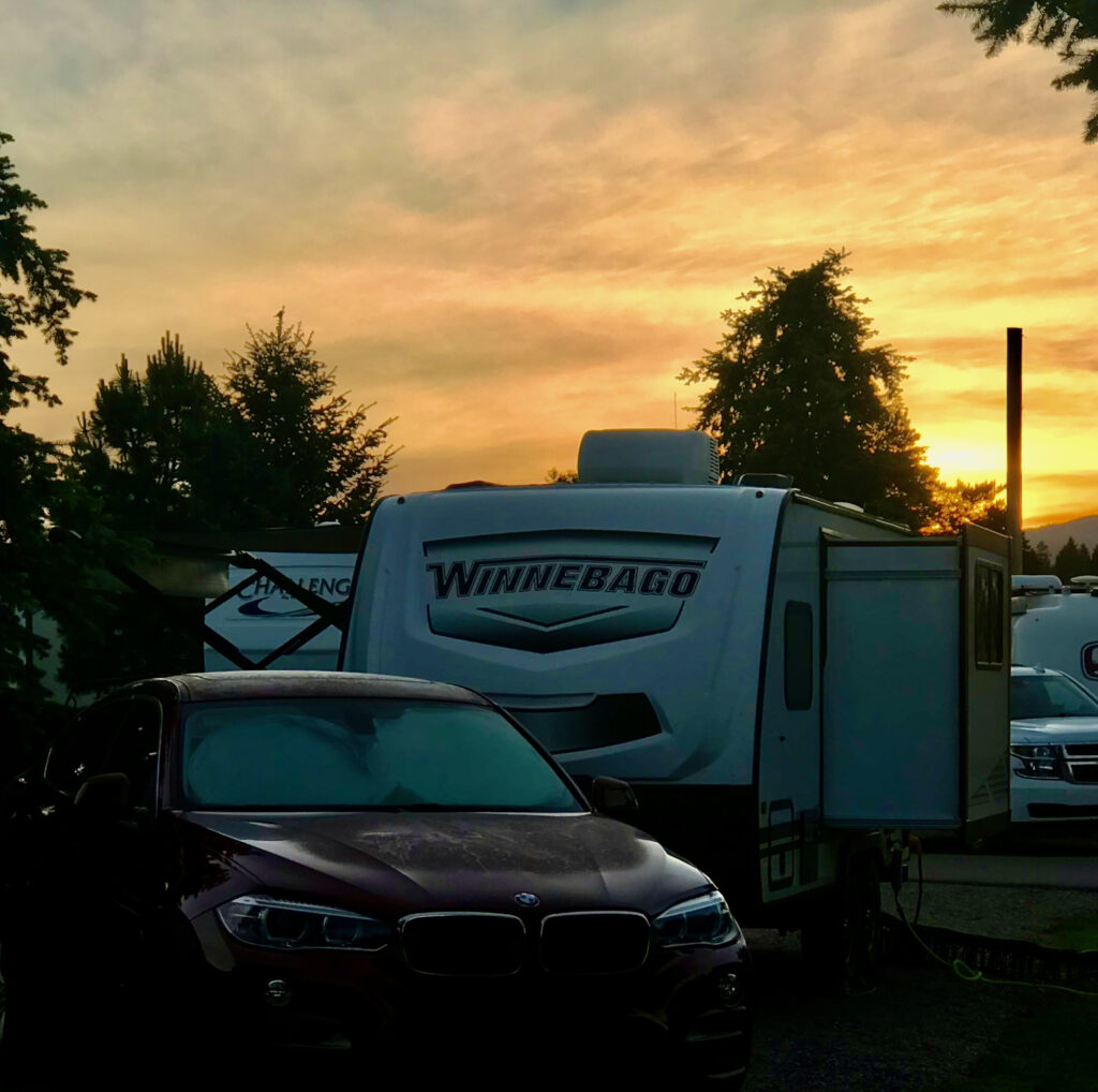 Sunrise at the RV Park