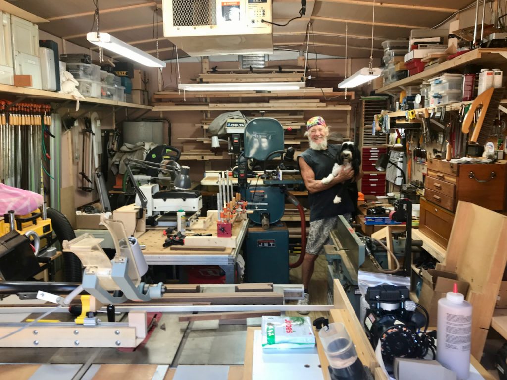 Jake & Eddie in our Dog House without Wheels