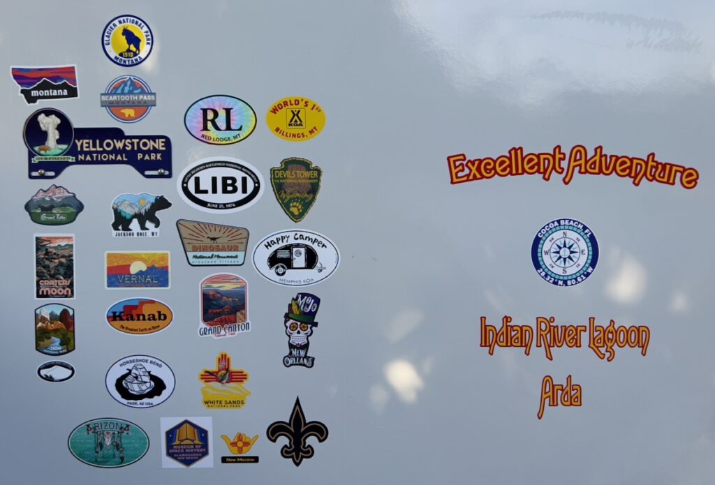 Excellent Adventure 2021 Decals