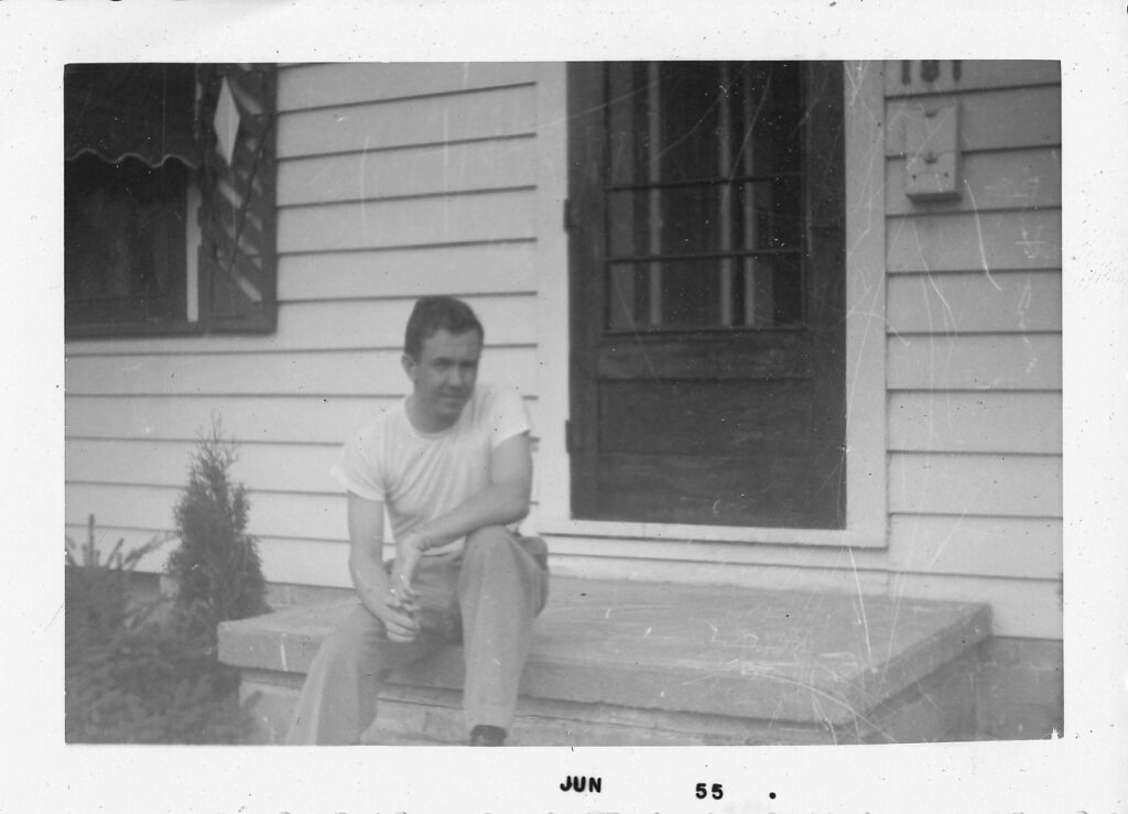 Picture of Dad at their house in Ohio