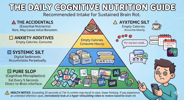 AI generated image of the Daily Cognitive Nutrition Guide
